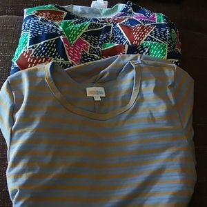 2 lularoe carly size small